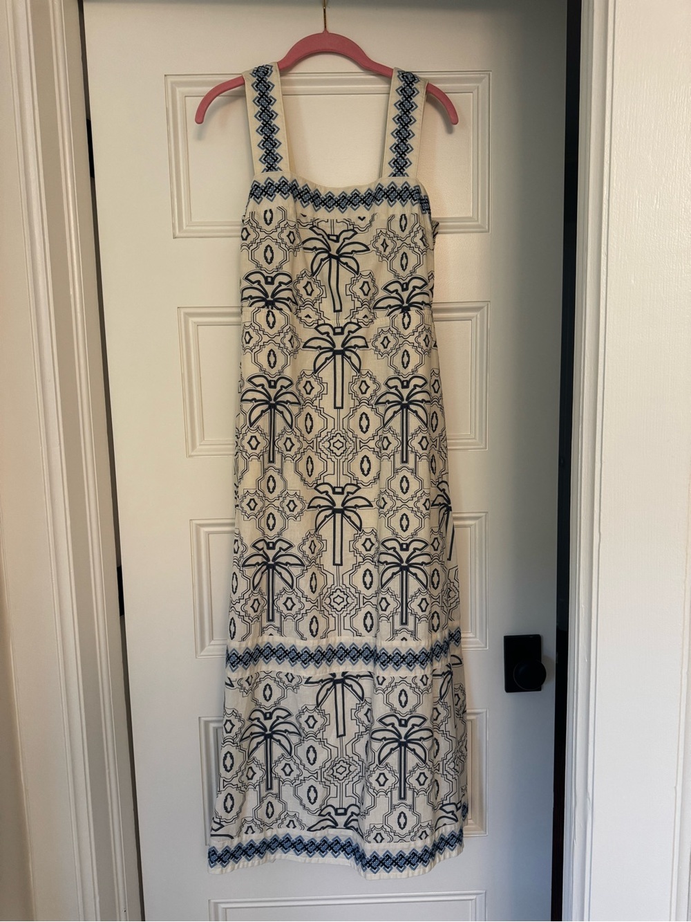 Spartina 449 Cream/Navy Maxi Dress